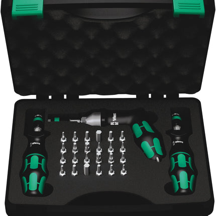 Wera 7445/46/47 Kraftform momentschroevendraaier-set 2,5-55,0