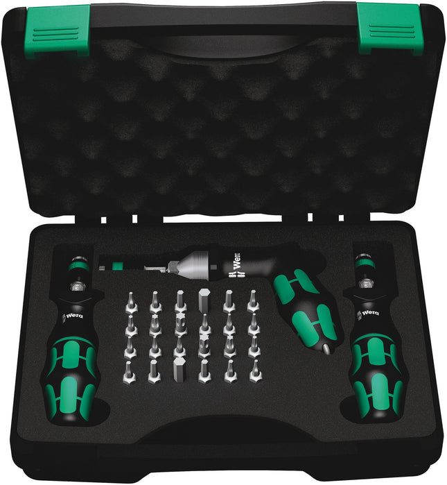 Wera 7445/46/47 Kraftform momentschroevendraaier-set 2,5-55,0