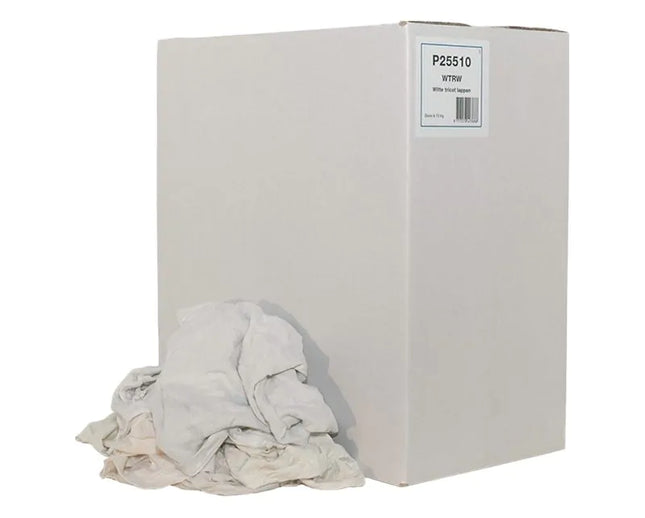 VEBA Poetslap wit tricot 5KG